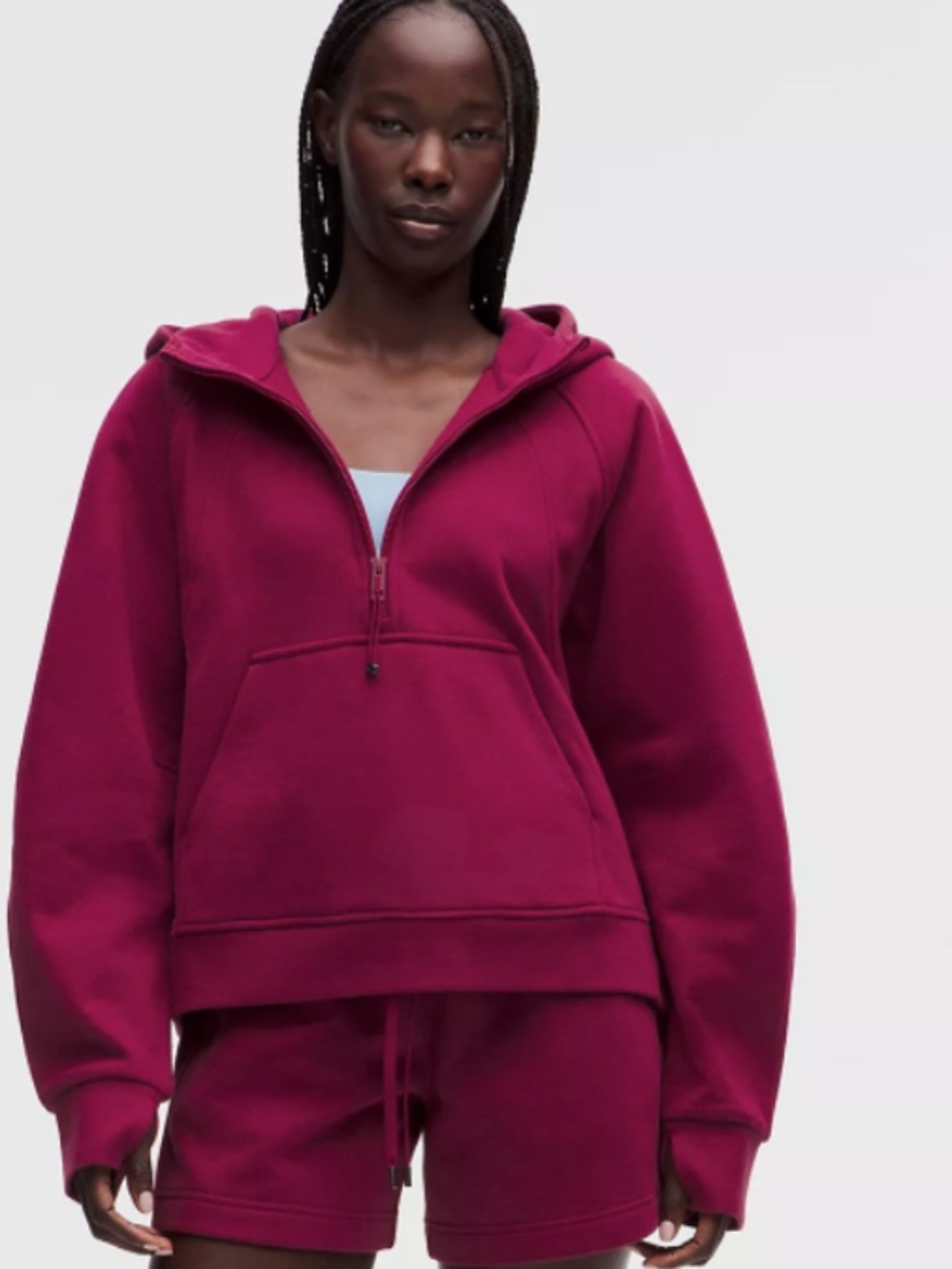Lululemon Evolve Half Zip Hoodie Size S NWT